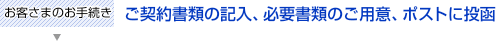 ���q���܂̎葱�� ���_�񏑗ނ̋L���A�K�v���ނ̂��p�ӁA�|�X�g�ɓ���