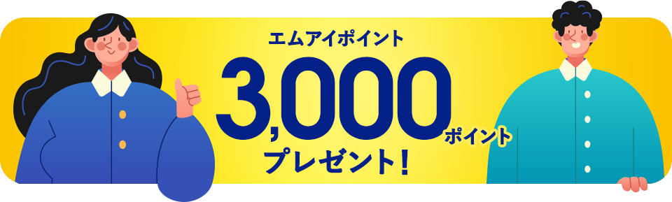 �G���A�C�|�C���g3,000�|�C���g�v���[���g
